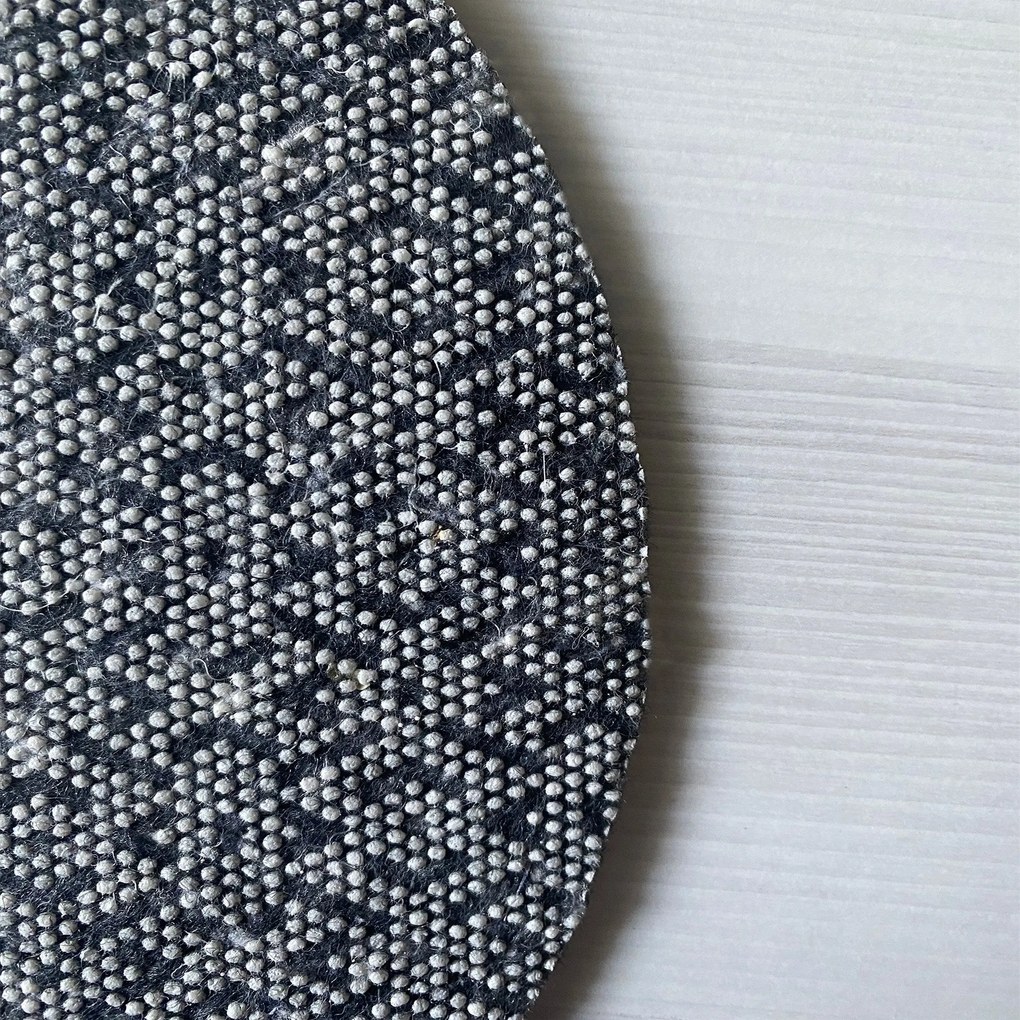Tapete Torino – 40x60 cm – Cinzento, Castanho, Branco e Preto