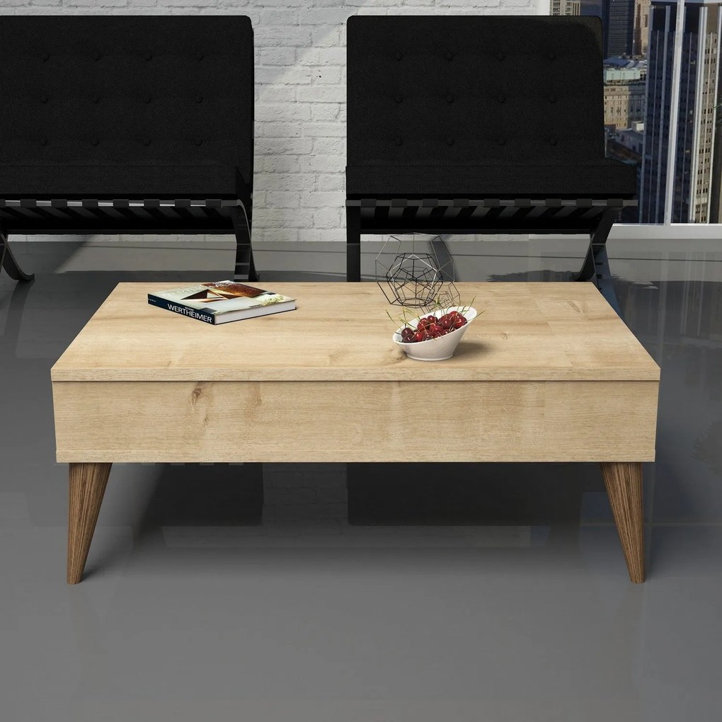 Mesa de Centro Best – Carvalho – 90 x 34,6 x 60 cm