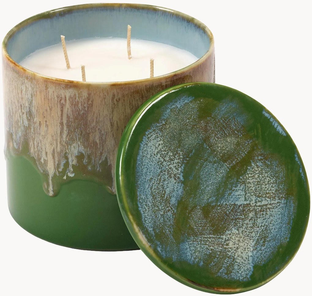 Vela perfumada Lisbon (bálsamo e madeiras, mirra do templo, laranja)