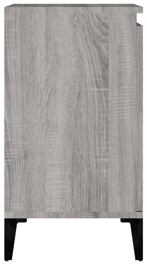 Móvel p/ lavatório 58x33x60 cm derivados madeira cinza sonoma