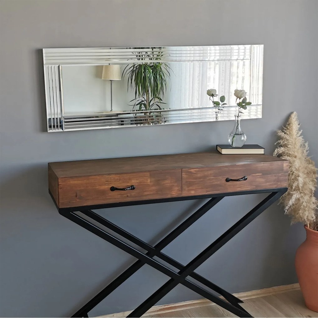 Espelho A303D – Prateado – 120 cm x 40 cm