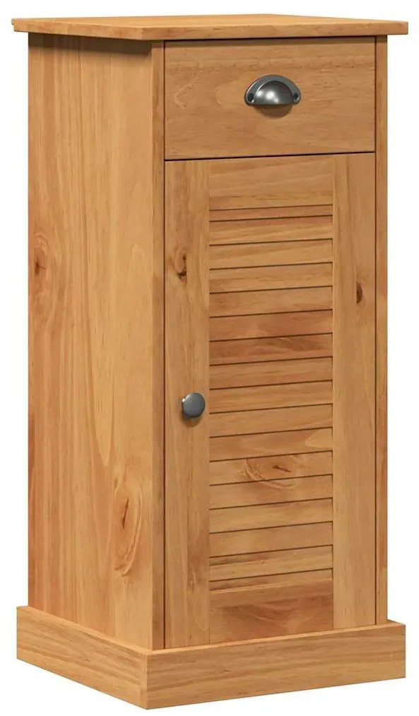 Conjunto de Móveis para Banheiro com gaveta 5 pcs castanho mel