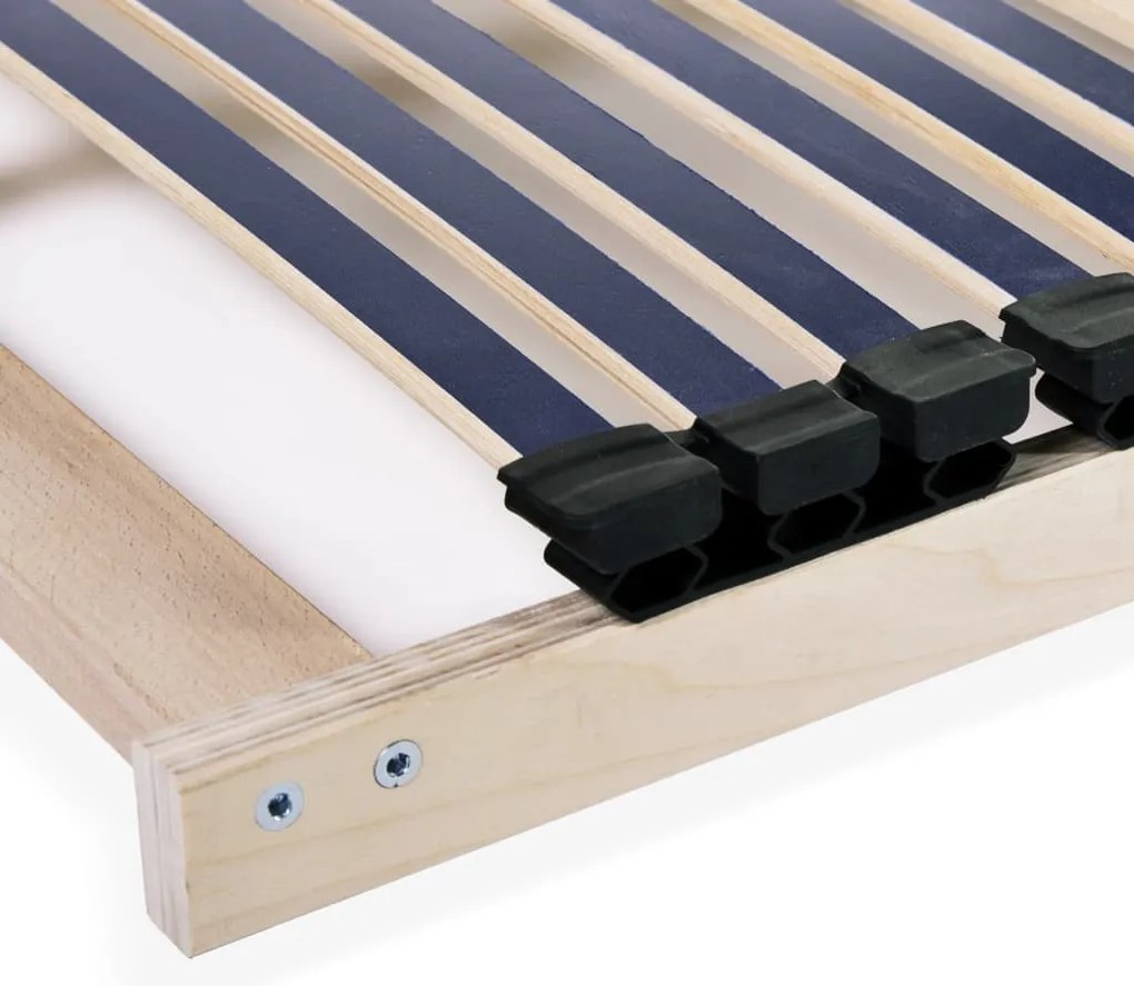 Estrado de ripas com 42 ripas 7 zonas 100x200 cm