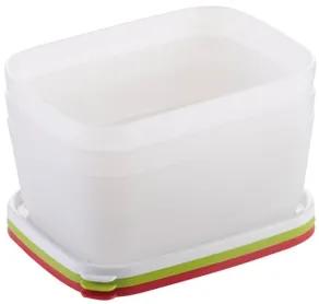 TESCOMA caixas saudáveis para congelador PURITY 1.0 l, 3 pcs