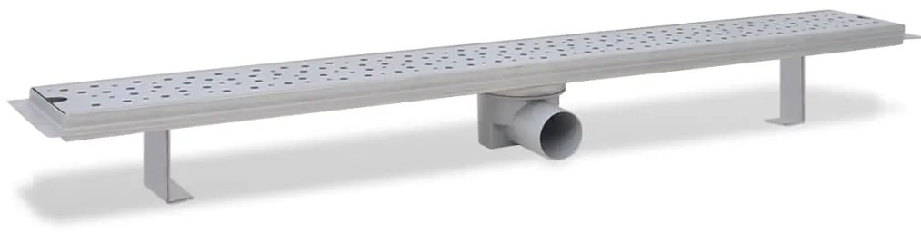 Dreno de chuveiro linear 2 pcs bolhas 930x140 mm aço inoxidável