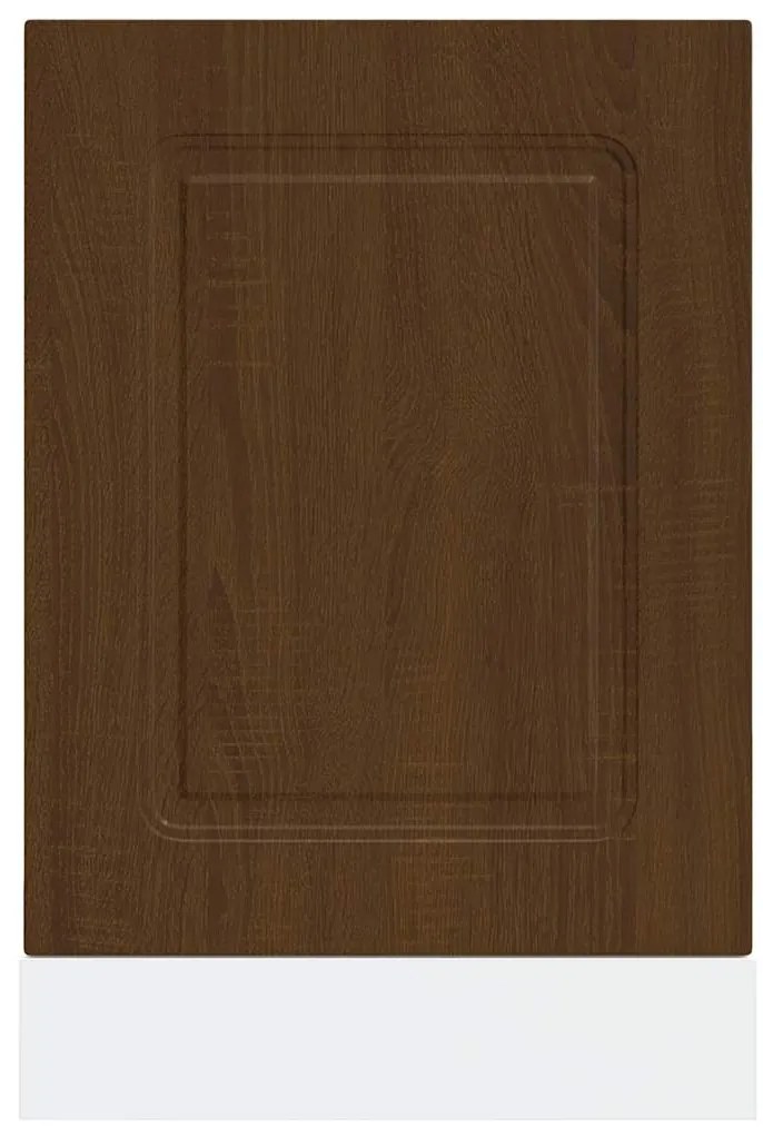 Painel máquina lavar louça Kalmar 45x1,5x67cm carvalho castanho