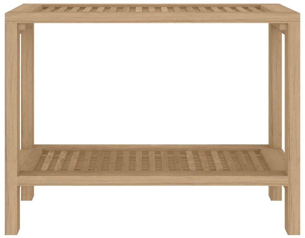 Mesa de apoio p/ casa de banho madeira de teca maciça