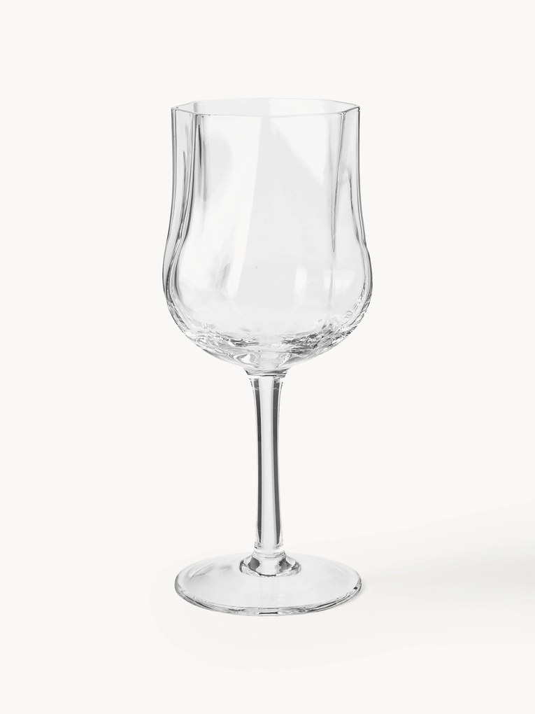 Copos de vinho branco artesanais Limfjord, 4 uni.