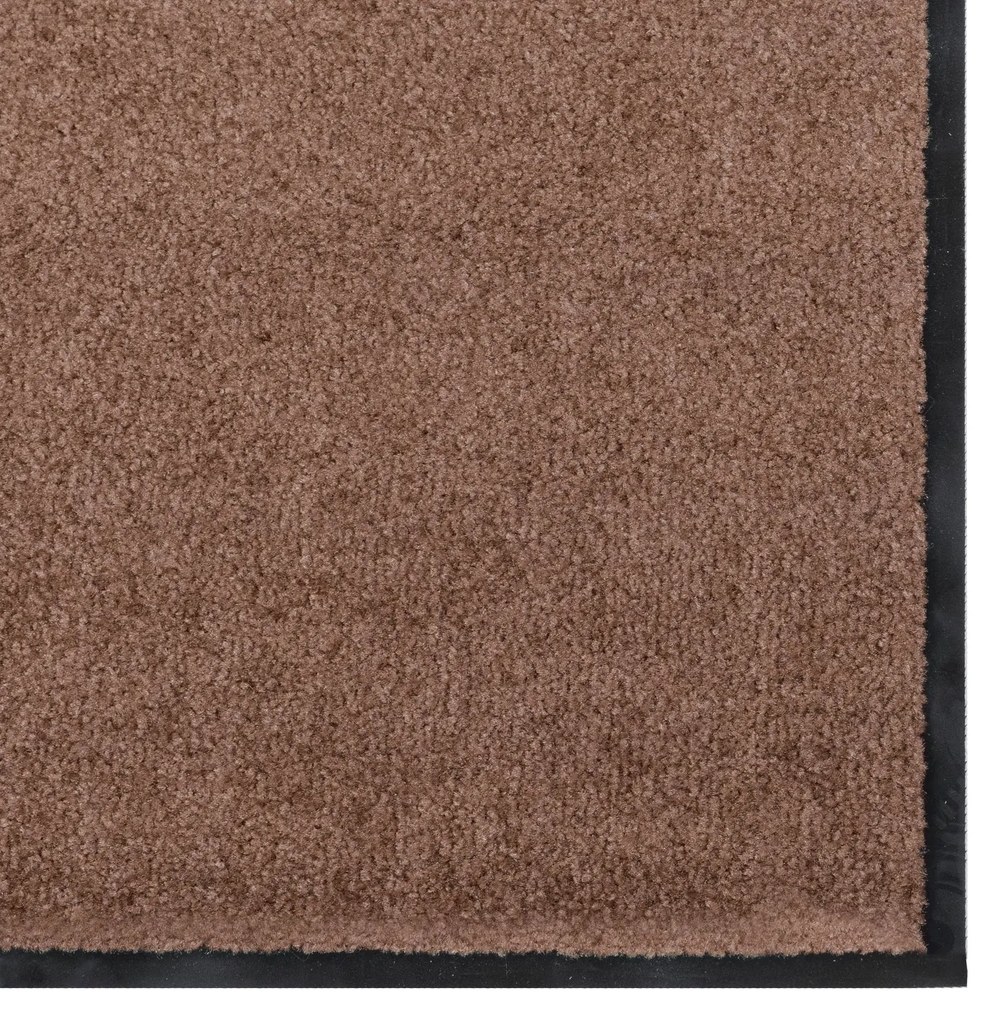 Capacho Retangular vidaXL Castanho 120x250 cm
