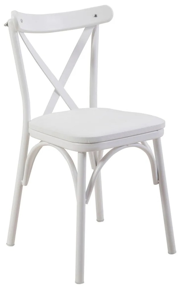 Cadeira Oliver – Branco – 46x87x48 cm