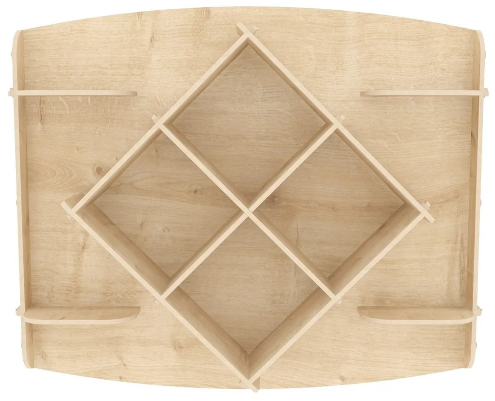 Prateleira de Parede Ato – Carvalho – 81,6 x 61,8 x 15 cm
