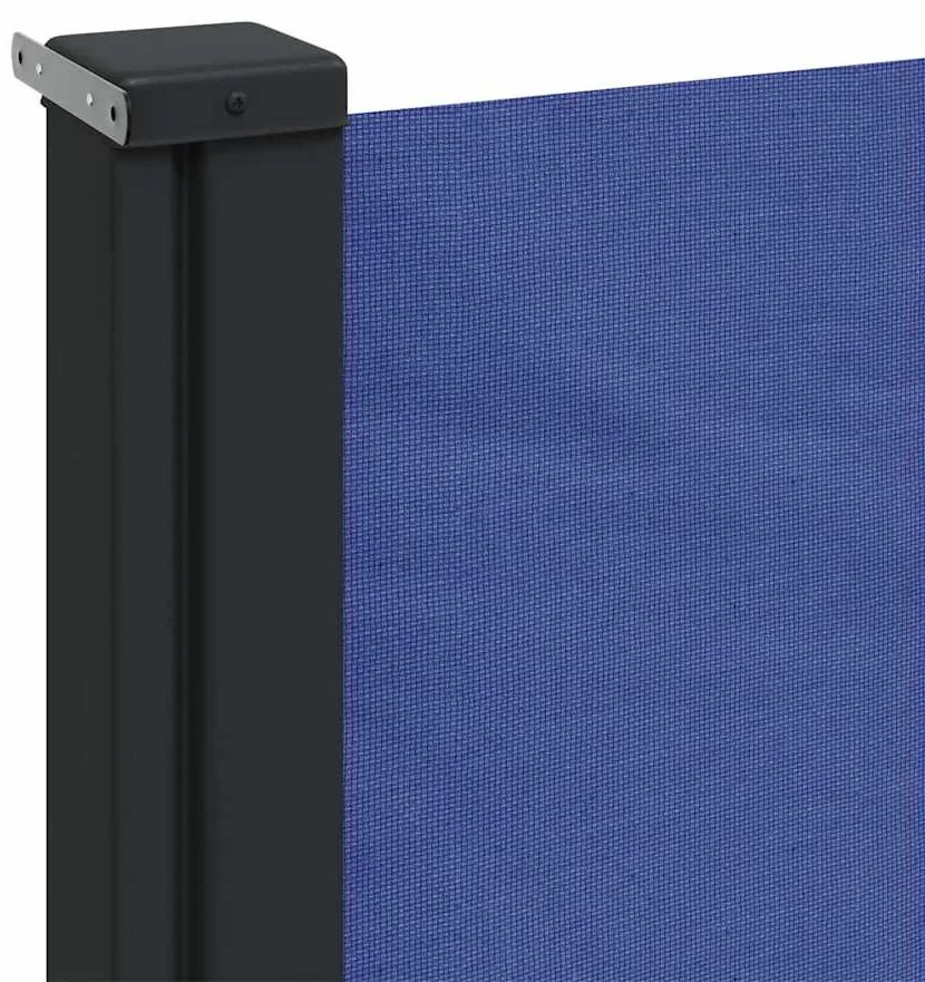 Toldo lateral retrátil 117x300 cm azul