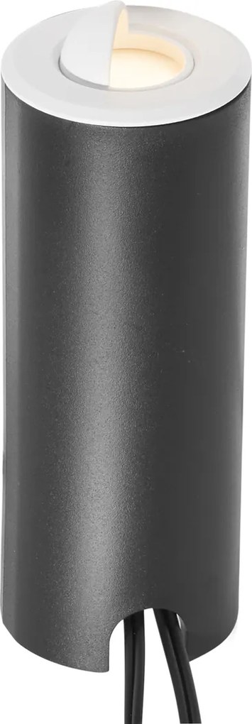 Conjunto de 5 focos embutidos modernos brancos com LED IP67 - Linsey