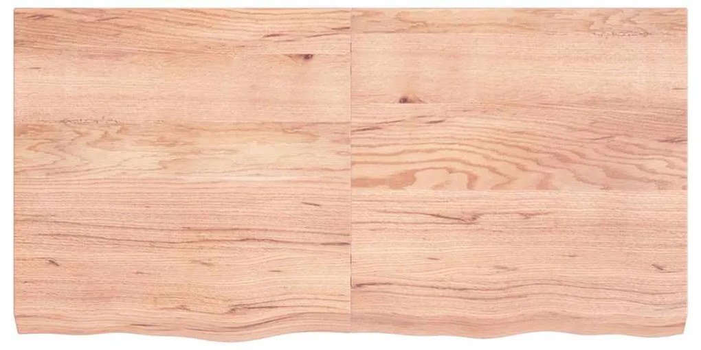 Prateleira de parede 120x60x(2-6) cm carvalho tratado castanho