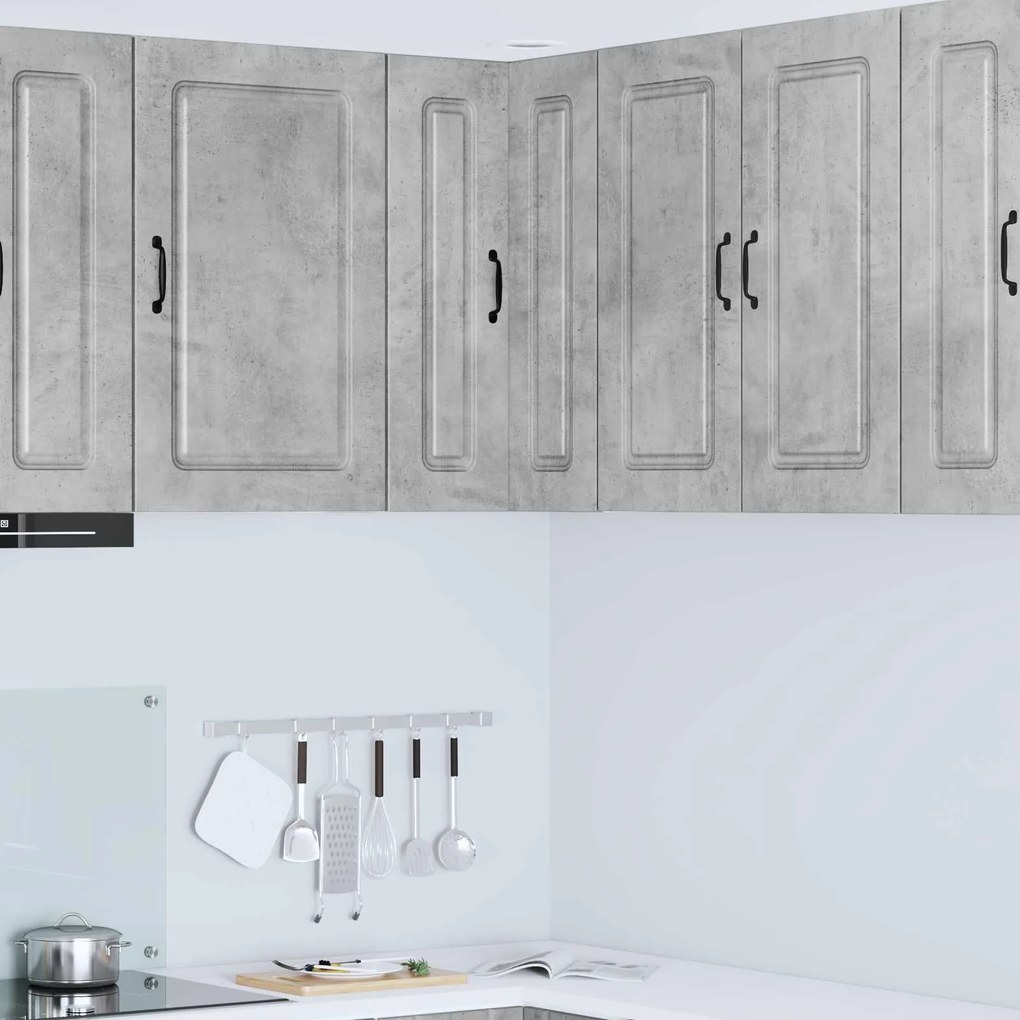 vidaXL Armário de Cozinha Kalmar Cinzento 57 x 57 x 80 cm