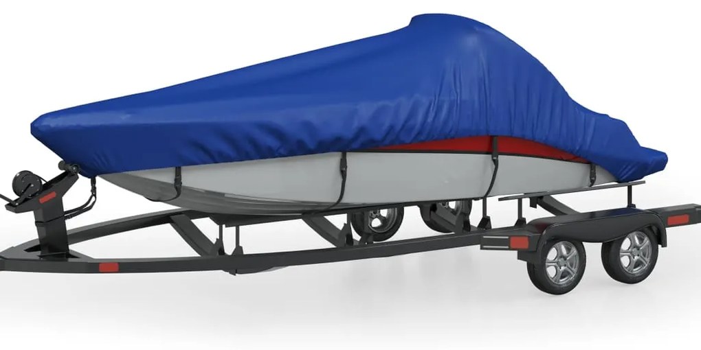 93231 vidaXL Cobertura para barcos 530x279 cm azul