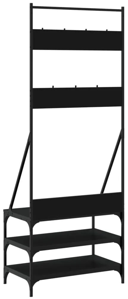 Conjunto de Entrada - Bengaleiro c/ arrumação de calçado 70x40x184 cm