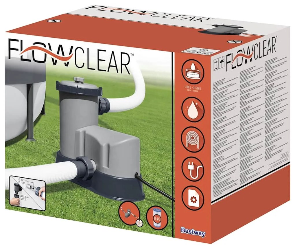 Flowclear Bomba de filtragem para piscina 5678 L/h