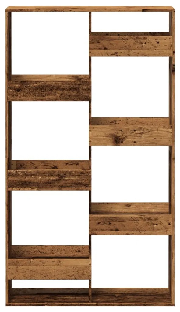 Estante 100x33x175 cm derivados de madeira madeira velha
