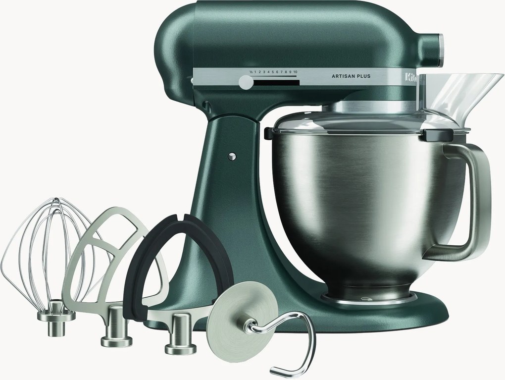 Batedeira com cabeça inclinável e acessórios Artisan Plus, 4,7 L, conjunto de 7