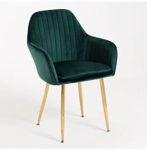 DUDECO - Cadeira Norbana Gold Verde