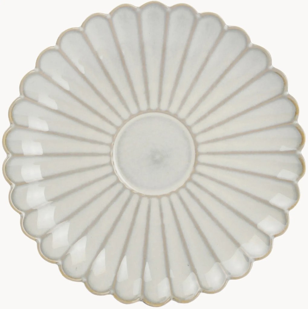 Pires para chá em porcelana Lotus, conjunto de 4