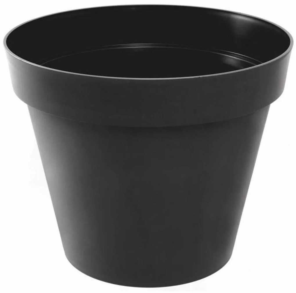 Vaso Eda Preto ø 30 X 26 cm Antracite