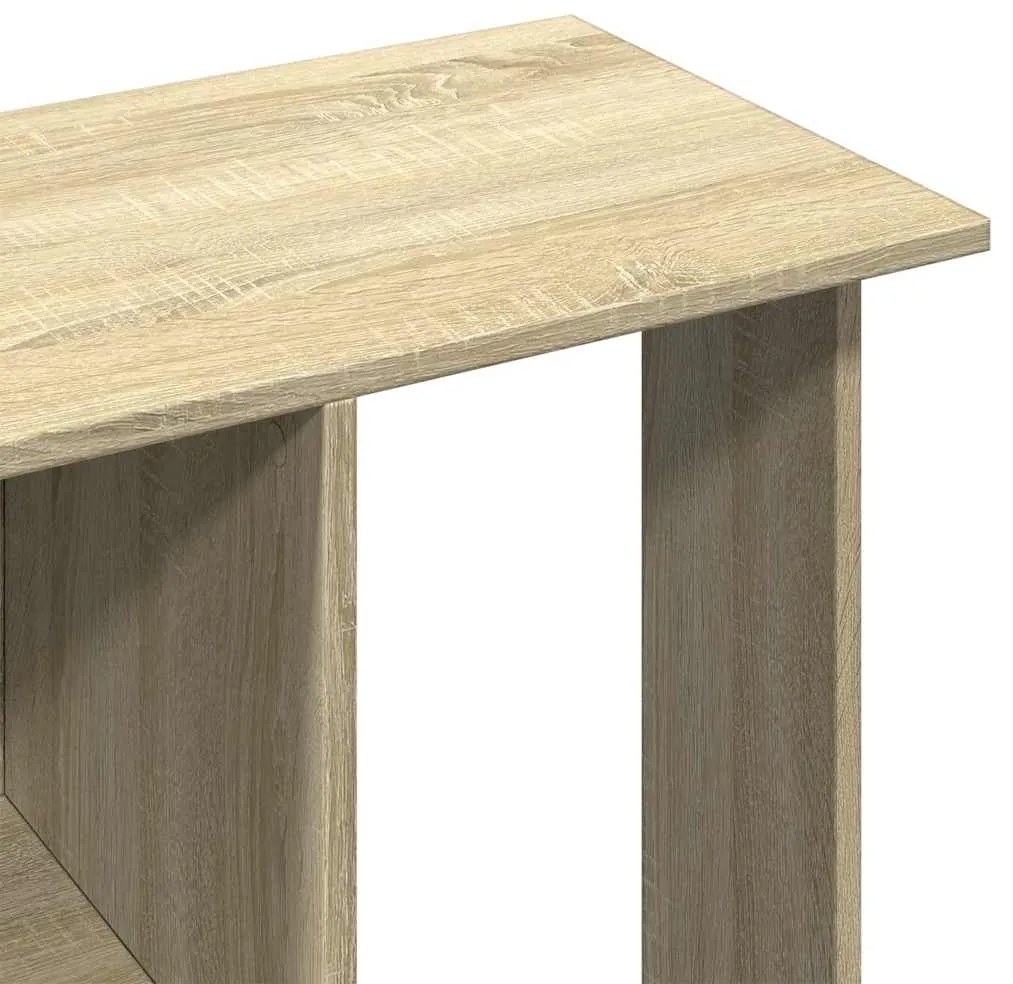 Roupeiro c/ rodas 102x38x110 cm deriv. madeira carvalho sonoma