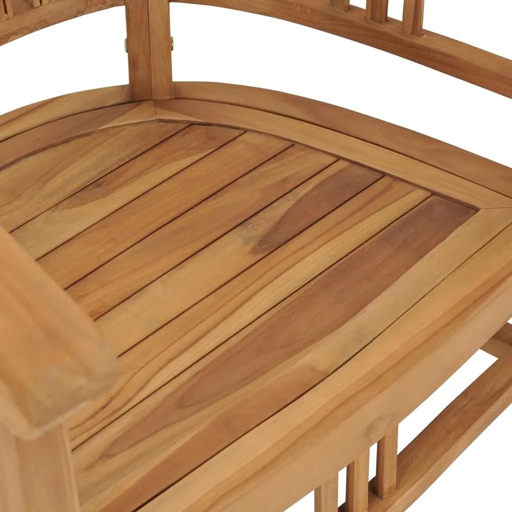 Cadeiras de jardim 2 pcs madeira teca maciça
