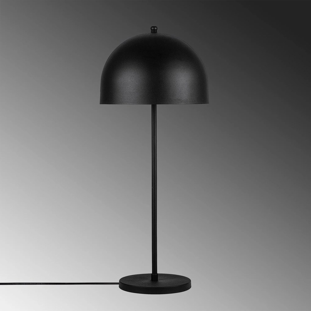Candeeiro de Mesa Can – Preto – 24 cm x 58 cm