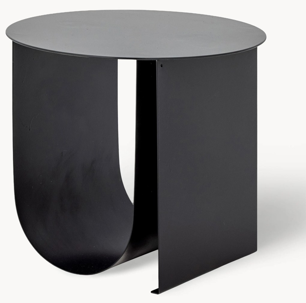 Mesa de apoio redonda em metal Cher