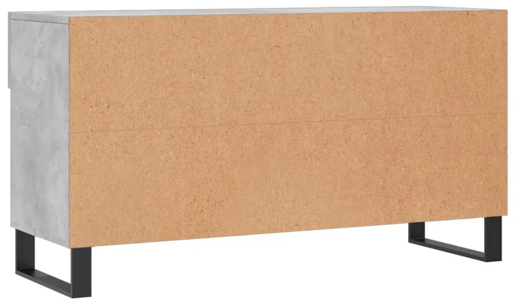 Banco sapateira 102x35x55 cm derivados madeira cinzento cimento