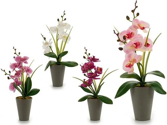 Planta Decorativa Orquídea 37 cm Plástico