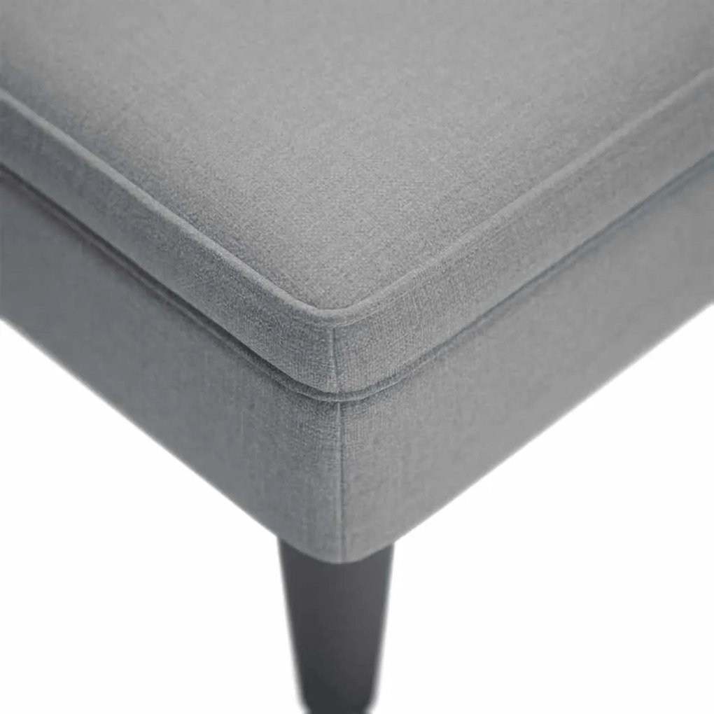 Chaise lounge c/ almofada/apoio de braços direito tecido