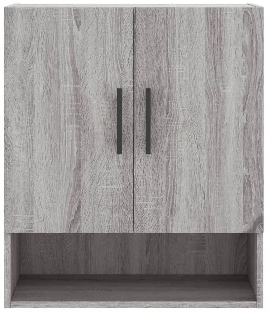 Armário de parede 60x31x70 cm derivados madeira cinzento sonoma