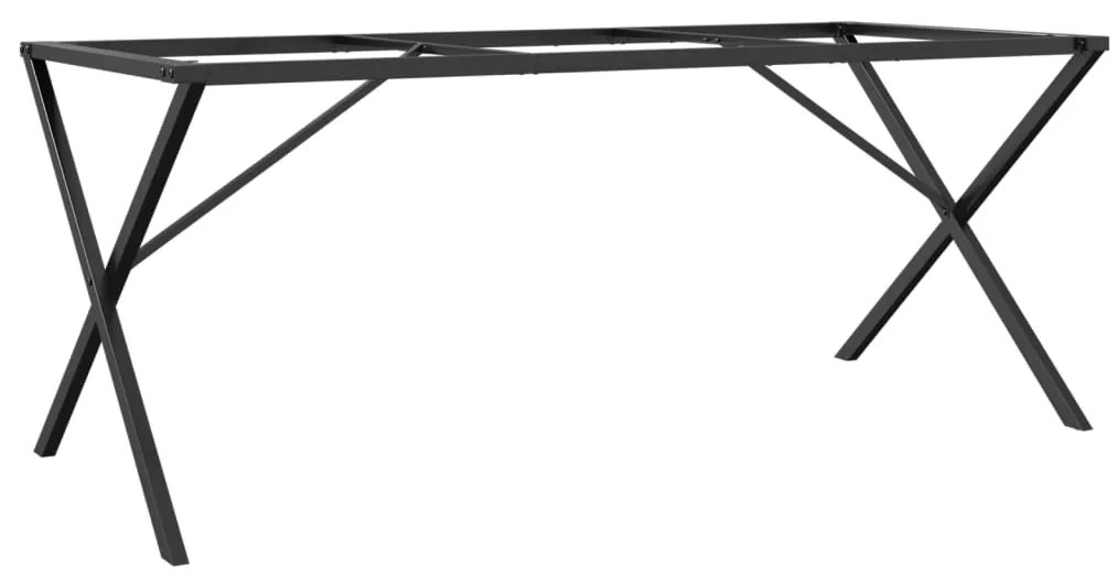 Pernas para mesa de jantar estrutura em X aço