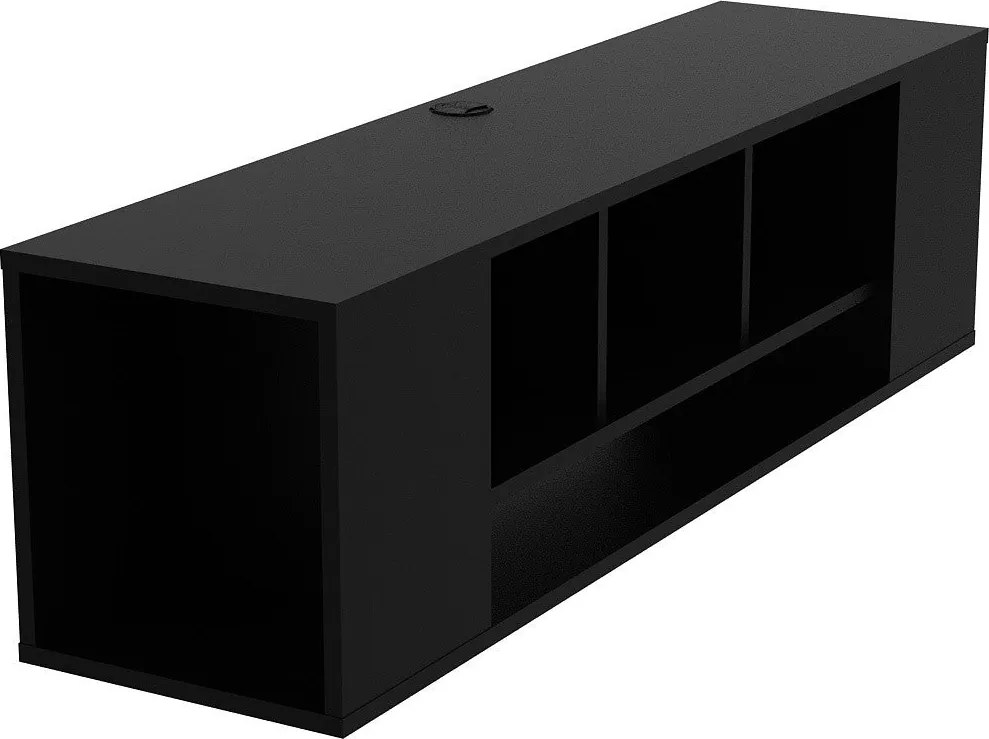 Móvel para TV Paldi – Preto – 135x39x35,2 cm