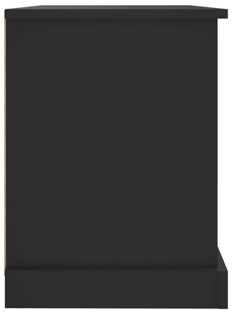 Móvel de TV 73x35,5x47,5 cm derivados de madeira preto