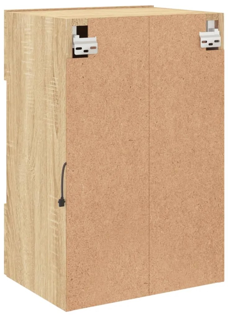 Móveis de Parede Selma p/ TV com Luzes LED - 1 Peça 40x30x60,5 cm - Ca