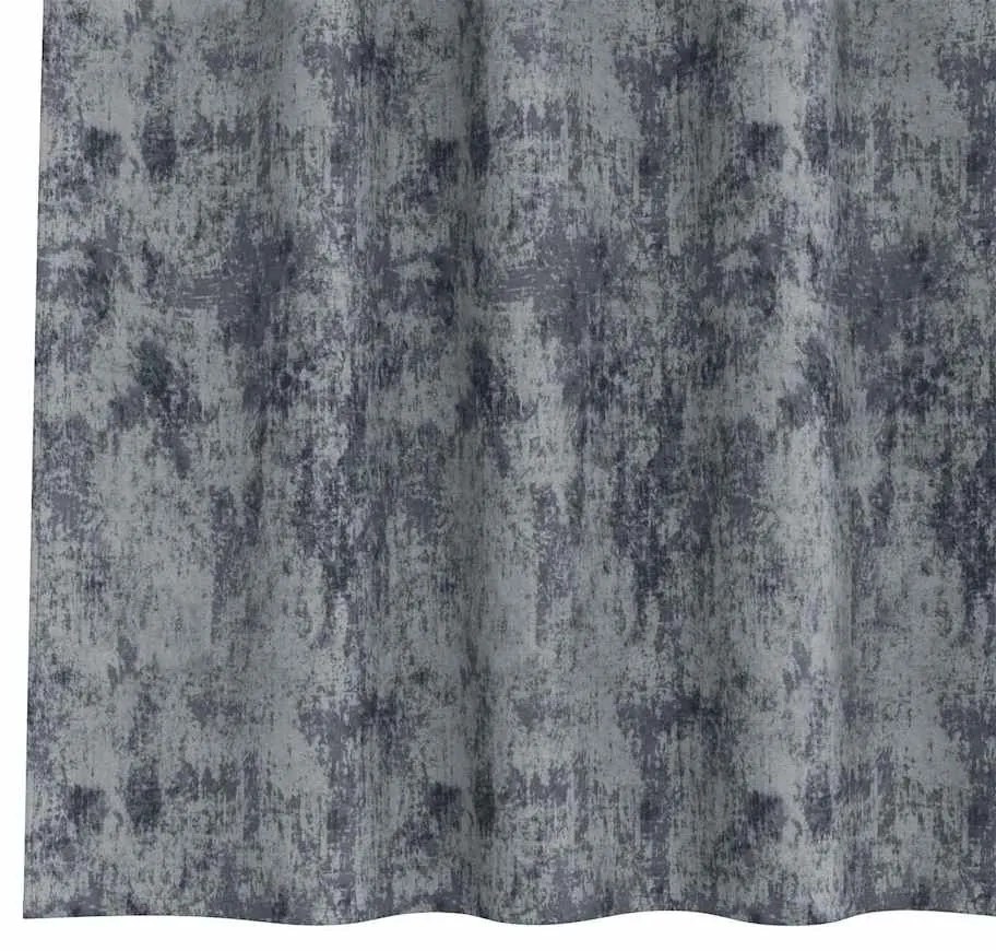 Cortinas de Veludo 2 peças com Ilhós Cinza Prata 175x140 cm