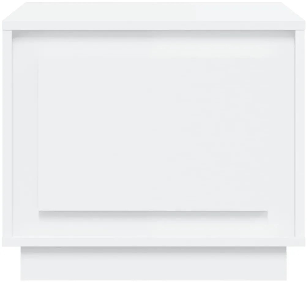 Mesa de centro 51x50x44 cm derivados de madeira branco