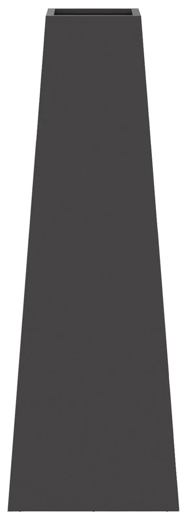 Fogo de Vila XL Preto 50x35x100 cm Aço