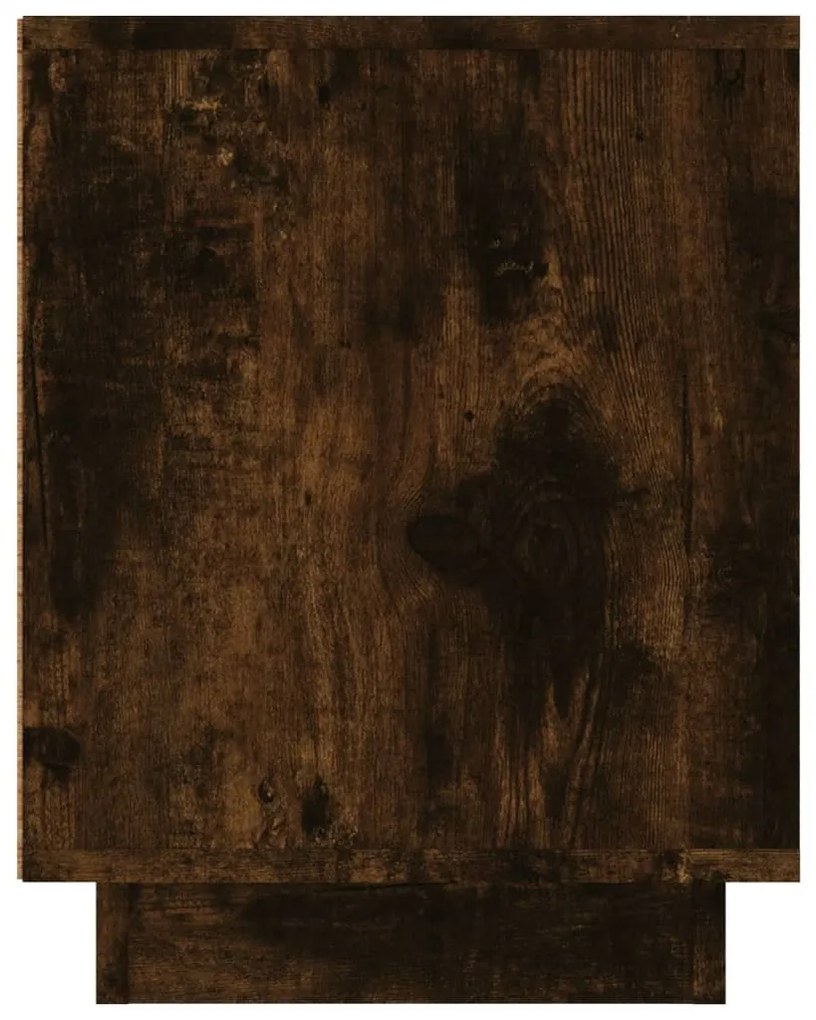 Móvel de TV 80x35x45 cm derivados de madeira carvalho fumado