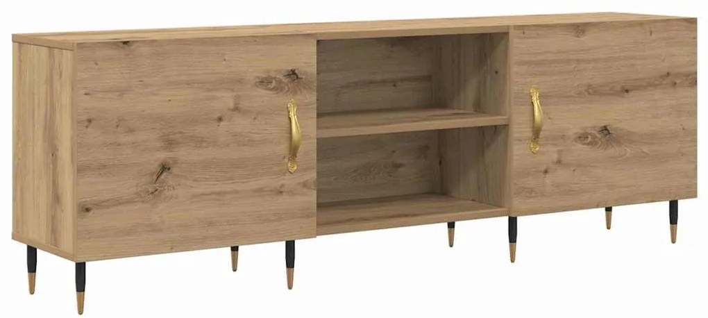 Gabinete para TV carvalho artisiano 150 x 30 x 50 cm