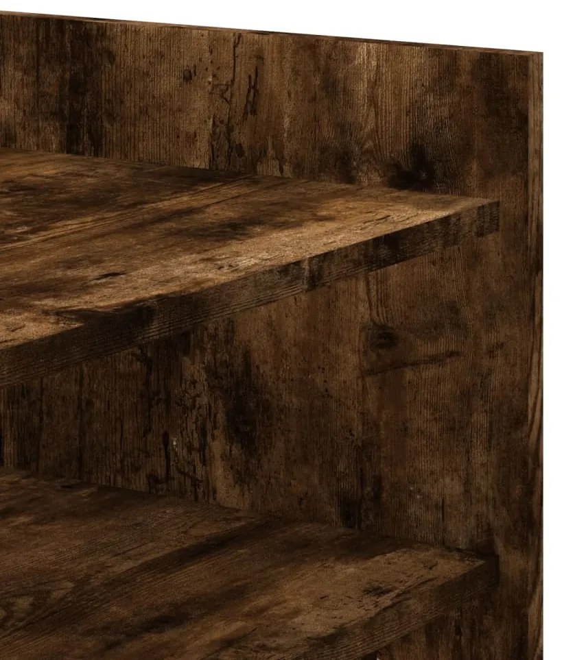 Mesa de centro 80x50x50 cm derivados de madeira carvalho fumado