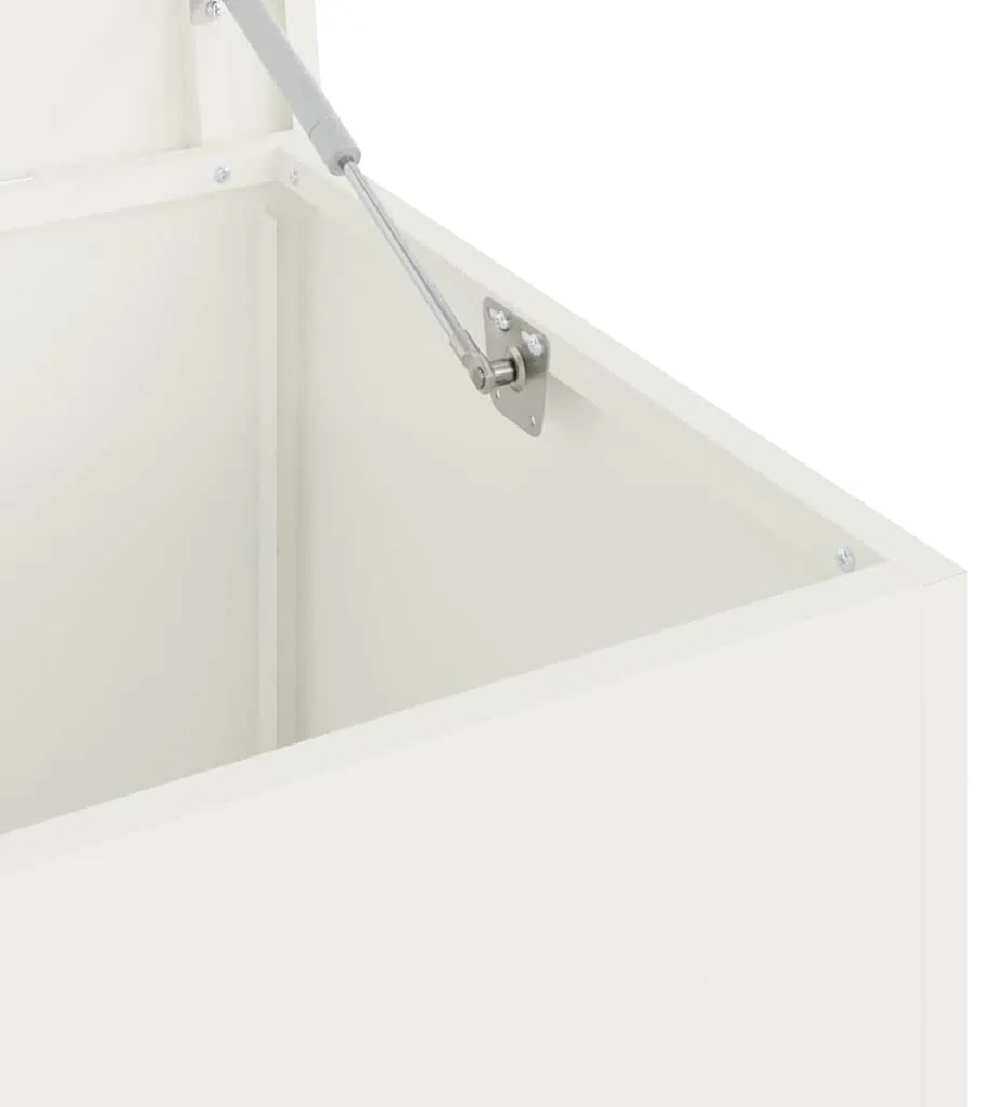 Caixa de Armazenamento Externa Branco 100 x 50.5 x 50 cm