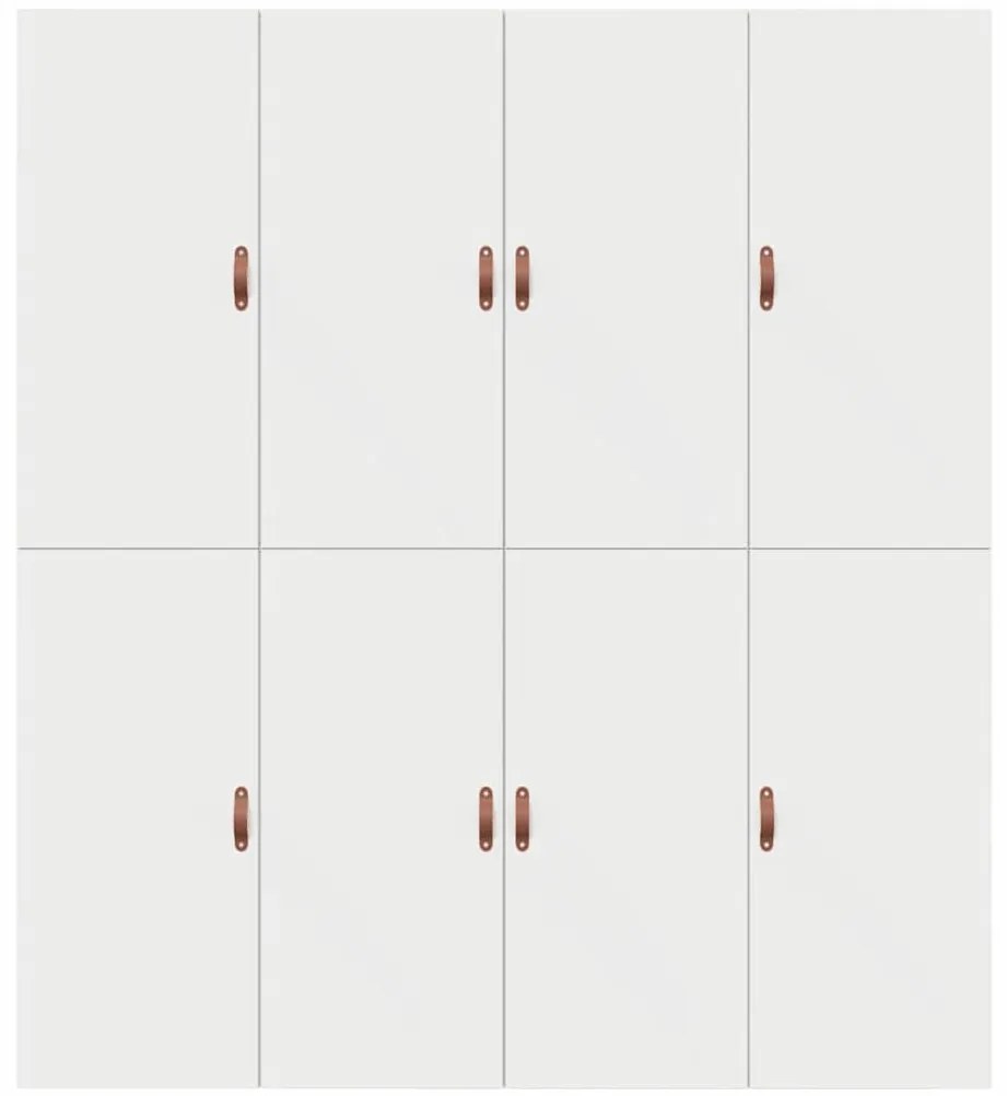 Estrutura da Cama com armazenamento Branco 180 x 200 cm Madeira