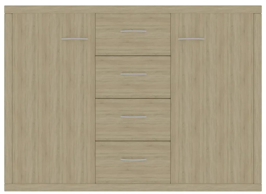 Aparador 88x30x65 cm contraplacado cor carvalho sonoma