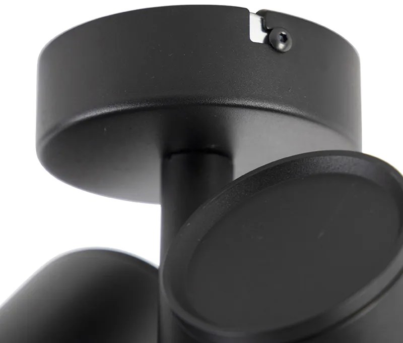 Foco de design preto 2 luzes - Scopio Honey