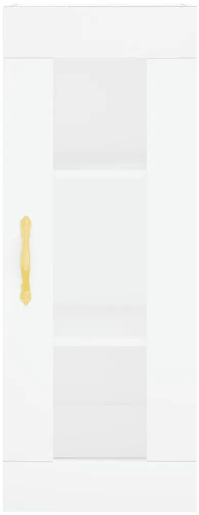 Armário de parede 34,5x34x90 cm branco